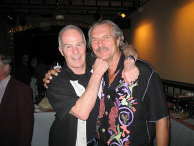 Allan with Hans Theessink